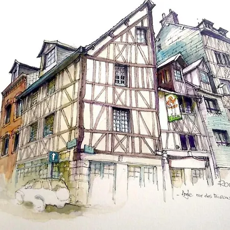 Vera Confortable Sous Les Combles ! Apartment Rouen